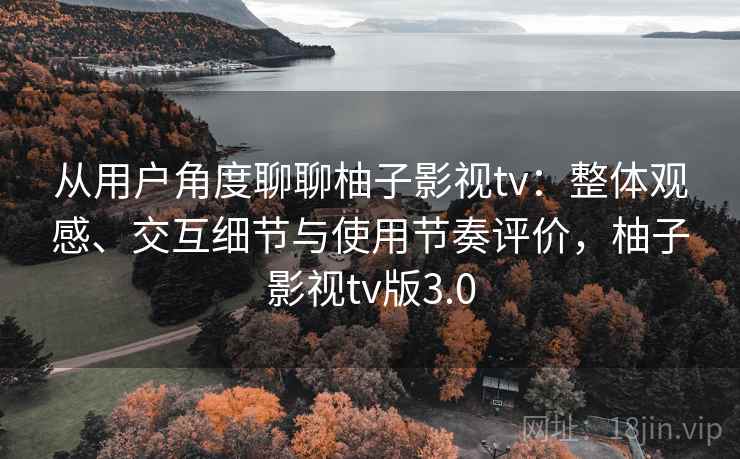 从用户角度聊聊柚子影视tv：整体观感、交互细节与使用节奏评价，柚子影视tv版3.0  第2张