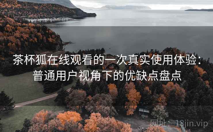 茶杯狐在线观看的一次真实使用体验：普通用户视角下的优缺点盘点  第2张