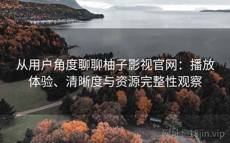从用户角度聊聊柚子影视官网：播放体验、清晰度与资源完整性观察